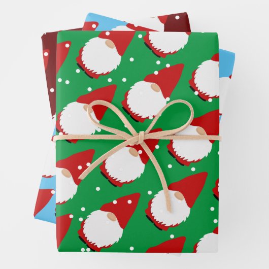 カスタム色可愛い格言漫画クリスマスラッピング ラッピングペーパーシート (インサイチュ)
