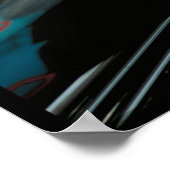 カスタム色彩の鮮やか燃料タンク – サウスダコタ ポスター (角)