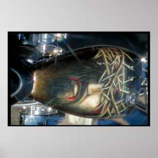 カスタム色彩の鮮やか燃料タンク – サウスダコタ ポスター