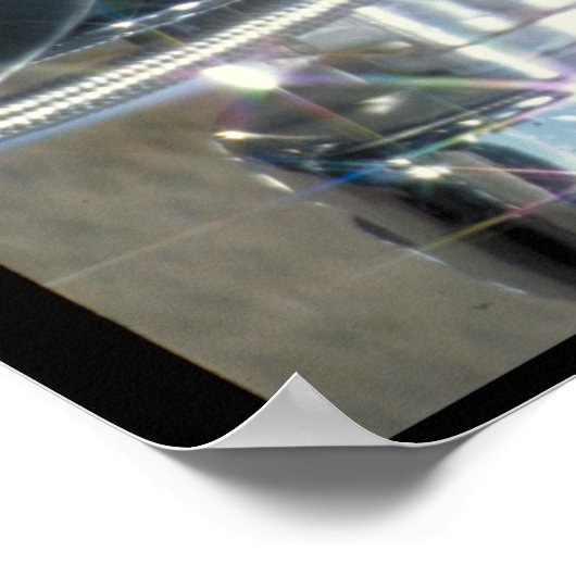 カスタム色彩の鮮やか燃料タンク – サウスダコタ ポスター (角)