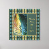 カスタム色感動的変え紅葉 キャンバスプリント (正面)