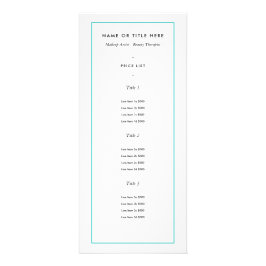 カスタム色縁ど-ティール（緑がかった色） | ラックモダンカード ラックカード