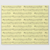 カスタム色聖降誕祭のお祝いを ラッピングペーパー (フラット)