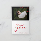 カスタム色、サンキューカード サンキューカード (内部)