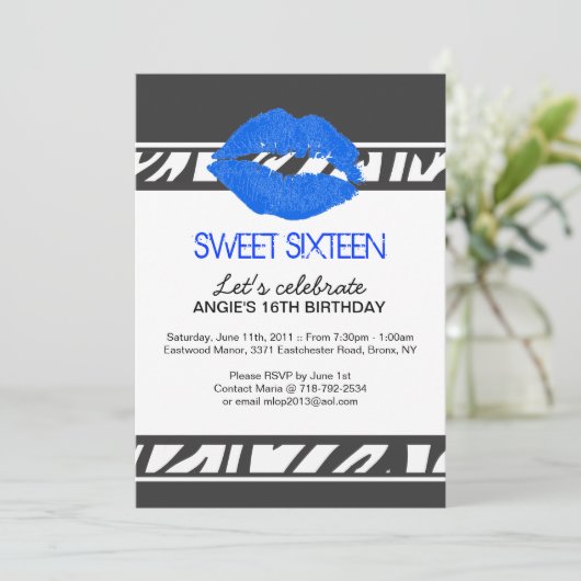 カスタム色 招待状 (スタンド正面)