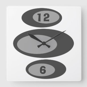 カスタム色 – DIYレトロ時計 スクエア壁時計