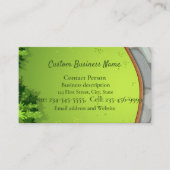 カスタム芝生景観名刺マグネット 名刺 (正面)