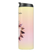 カスタム花形フォトパステルグラデーション縁ど タンブラー (回転右)