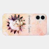 カスタム花形フォトパステル水彩 Case-Mate iPhoneケース (裏面 (横))