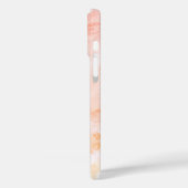 カスタム花形フォトパステル水彩 Case-Mate iPhoneケース (裏面 / 左)