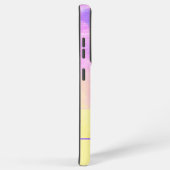 カスタム花形フォトパステル水彩 SAMSUNG GALAXYケース (右側面)