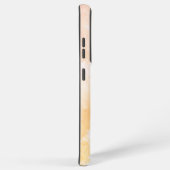 カスタム花形フォトパステル水彩 SAMSUNG GALAXYケース (右側面)