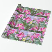 カスタム花文景品又は工芸紙 ラッピングペーパー (アンロールド)