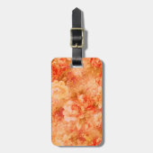 カスタム花絵画荷札 ラゲッジタグ (正面縦)