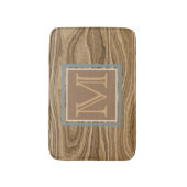 カスタム芸術的カッコいい抽象芸術樹皮模様 バスマット (正面縦)