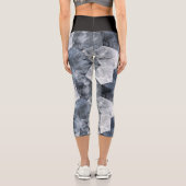 カスタム芸術的カプリヨガレギンス カプリレギンス (裏面)