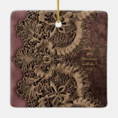 カスタム華美デザイン セラミックオーナメント (裏面)