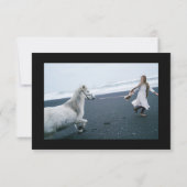 カスタム葬儀悔やみや弔慰写真サンキューカード ノートカード (裏面)