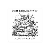 カスタム蔵書票 ラバースタンプ (インプリント)