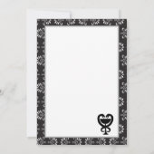 カスタム薬剤師卒業招待状 招待状 (裏面)