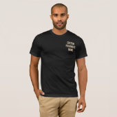 カスタム薬局チームTシャツ、ローカル薬局をサポート Tシャツ (正面フル)