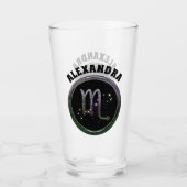 カスタム蠍座 タンブラーグラス (正面)