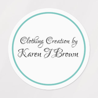 カスタム衣類ラベル ラベル