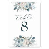 カスタム表の番号 テーブルナンバー (裏面)