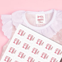 カスタム裁縫の衣類ラベル