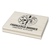 カスタム裁縫事業、大規模 ラバースタンプ (スタンプ)