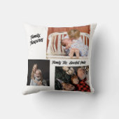 カスタム装飾用クッション:ホームデコパーソナライズされたーのギフト クッション (裏面)