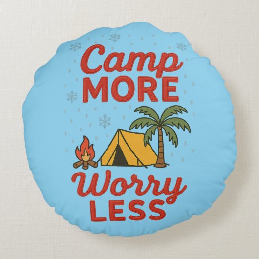 カスタム装飾用クッション | ホームパーソナライズされたデコール ラウンドクッション (裏面)