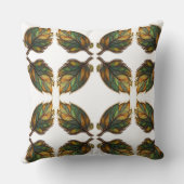 カスタム装飾装飾用クッション | ファームモダン・ボホ クッション (裏面)