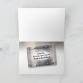 カスタム製クラシック誕生日カード カード (内部)