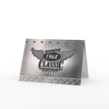 カスタム製クラシック誕生日カード