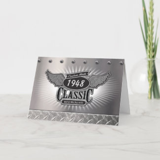 カスタム製クラシック誕生日カード カード