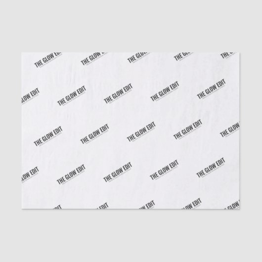 カスタム製ティッシュペーパー 薄葉紙 (正面)