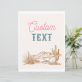 カスタム西パーティー標識 (スタンド正面)