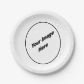カスタム親切なパーティーのプレートのあなたの1 ペーパープレート (正面)