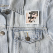 カスタム角丸い角枠正方形 缶バッジ (インサイチュ)