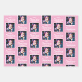 カスタム角写真クリスマスラッピング紙 ラッピングペーパーシート (正面3)