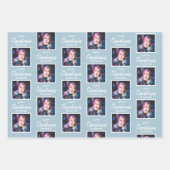 カスタム角写真クリスマスラッピング紙 ラッピングペーパーシート (正面2)