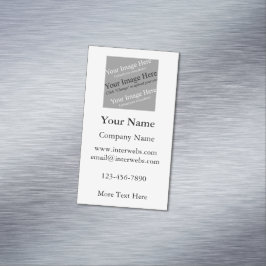 カスタム角形画像磁気名刺 マグネット名刺