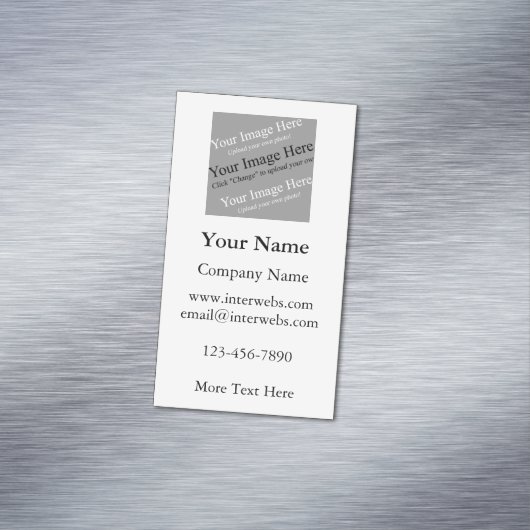 カスタム角形画像磁気名刺 マグネット名刺 (インサイチュ)