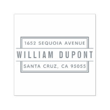 カスタム角独身の型差出人住所