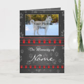 カスタム記念のお知らせ – 忠実な友 案内状 (正面)