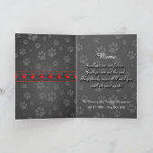 カスタム記念のお知らせ – 忠実な友 案内状 (内部)