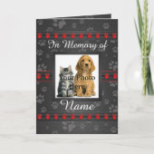 カスタム記念のお知らせ – 忠実な友 案内状 (正面)