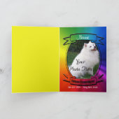 カスタム記念のお知らせ – 永遠に記憶される 案内状 (内部)