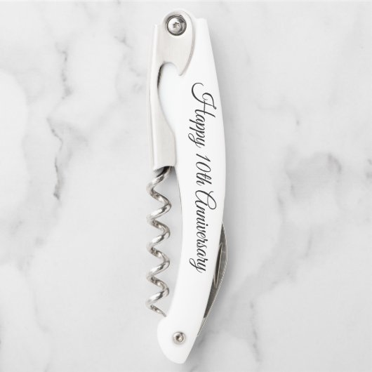 カスタム記念ギフトパーソナライズされたボトルオープナー ソムリエナイフ (正面)